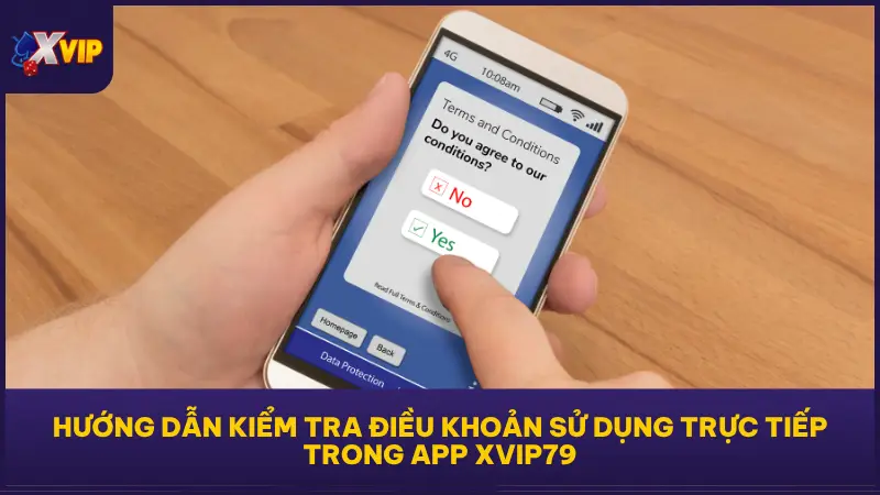 Điều Khoản Sử Dụng XVIP Rõ Ràng, Công Bằng, Minh Bạch 4 Người chơi có thể chủ động tra cứu ngay trong ứng dụng XVIP79