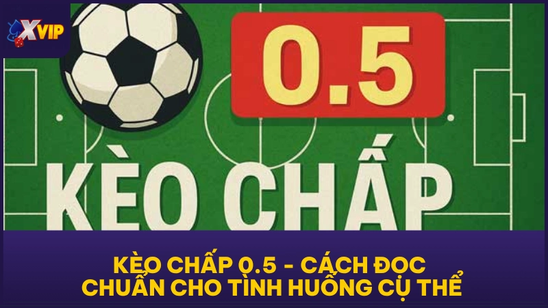 Kèo Chấp 0.5 - Cách Đọc Chuẩn Cho Tình Huống Cụ Thể