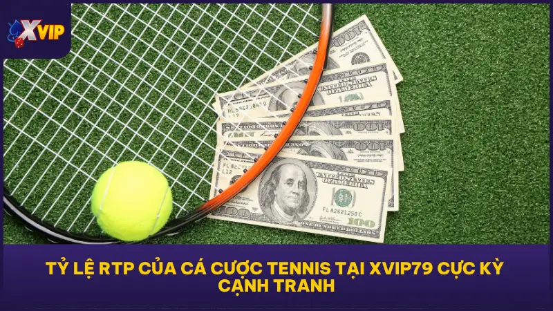 Người chơi cá cược tennis tại XVIP79 được hưởng mức RTP tối thiểu lên tới 96,2%