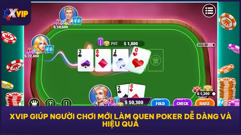 XVIP đã xây dựng một chuỗi hệ thống học poker từ cơ bản đến nâng cao